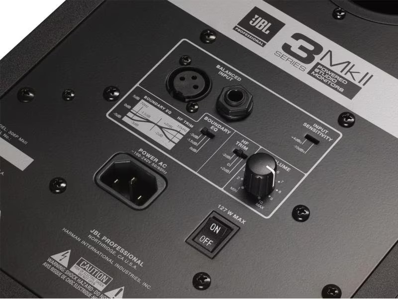 JBL Professional Studiomonitor LSR 306P MkII Schwarz