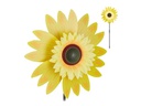 relaxdays Windrad Sonnenblume 70 cm