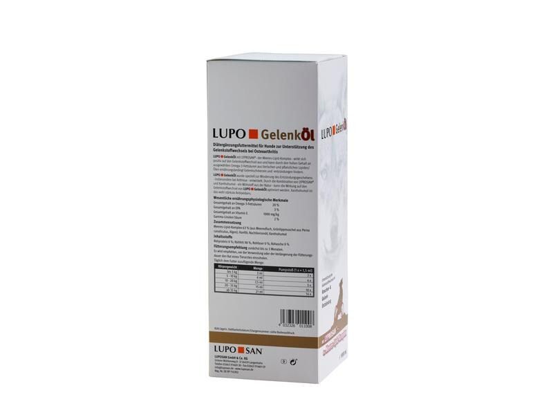 Luposan Hunde-Nahrungsergänzung GelenkÖl, 1000 ml