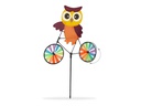 relaxdays Windrad Eule 2er Set, 84.5 cm