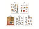 Z-Design Motivsticker Welcome Baby 10 Blatt, 150 Sticker