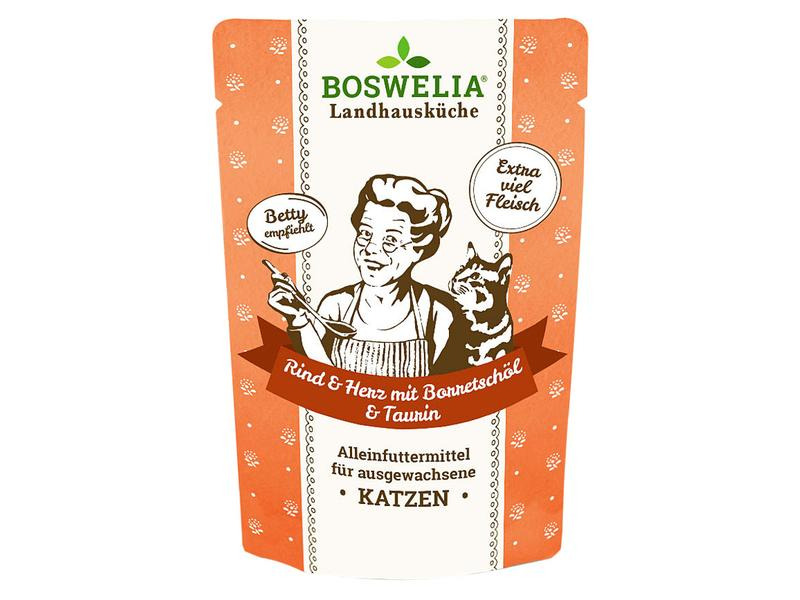Betty's Landhausküche Nassfutter Rind &amp; Herz mit Borretschöl, 100 g