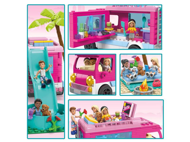 Mega Bloks Barbie Super Abenteuer-Camper