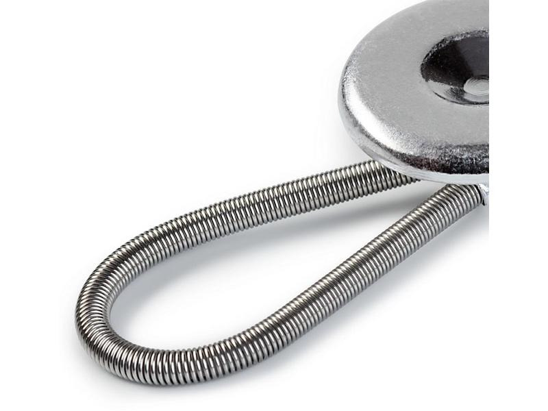 Prym Knopf mit Schlaufe Silber