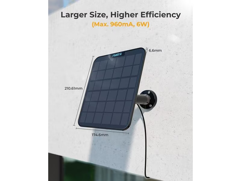 Reolink Solarpanel 2 mit USB-C Anschluss
