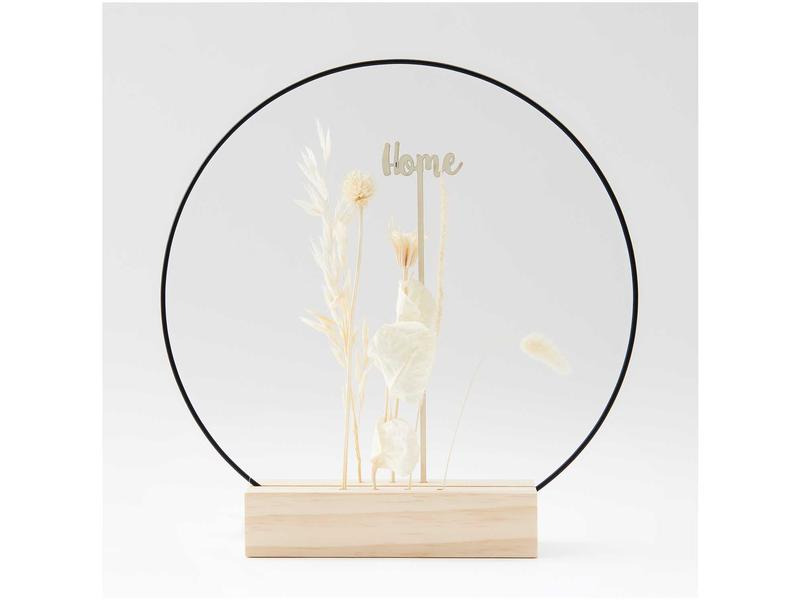 Rico Design Holzartikel Home 23.6 x 4.7 cm