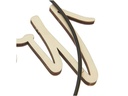 Rico Design Holzartikel Welcome 29 x 10 cm, magnetisch