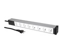 Max Hauri 19 PDU 8x T23, 1HE, Weiss