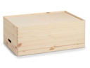 Zeller Present Aufbewahrungskiste mit Deckel 60 x 24 cm, Nature