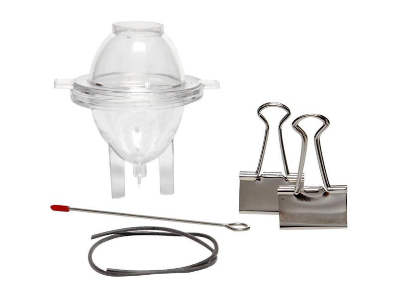 Creativ Company Kerzengiessform Transparent, 1 Set