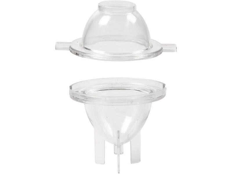 Creativ Company Kerzengiessform Transparent, 1 Set