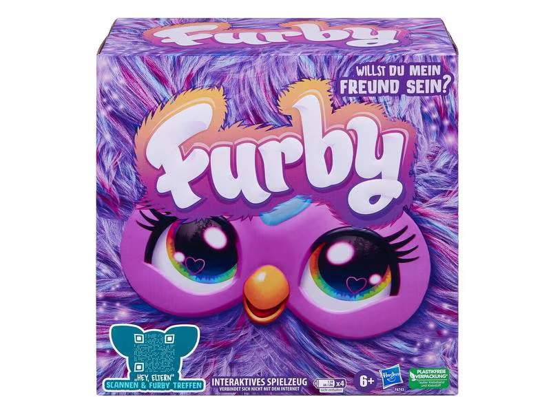 Furby Funktionsplüsch Furby Purple -DE-