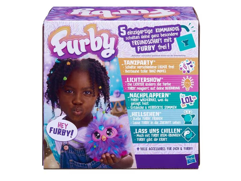 Furby Funktionsplüsch Furby Purple -DE-