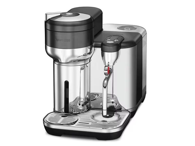 Sage Kaffeemaschine Nespresso Vertuo Creatista Black Steel