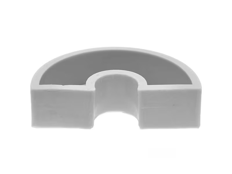 Rico Design Kerzengiessform Regenbogen flach, 118 x 69 x 30 mm