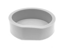 Rico Design Kerzengiessform Kreis flach, 100 x 103 x 30 mm