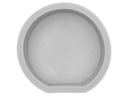 Rico Design Kerzengiessform Kreis flach, 100 x 103 x 30 mm