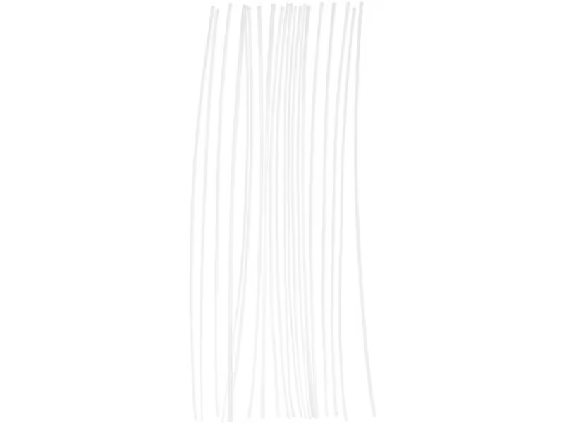 Rico Design Kerzendocht gewachst 20 cm, 20 Stück, Baumwolle