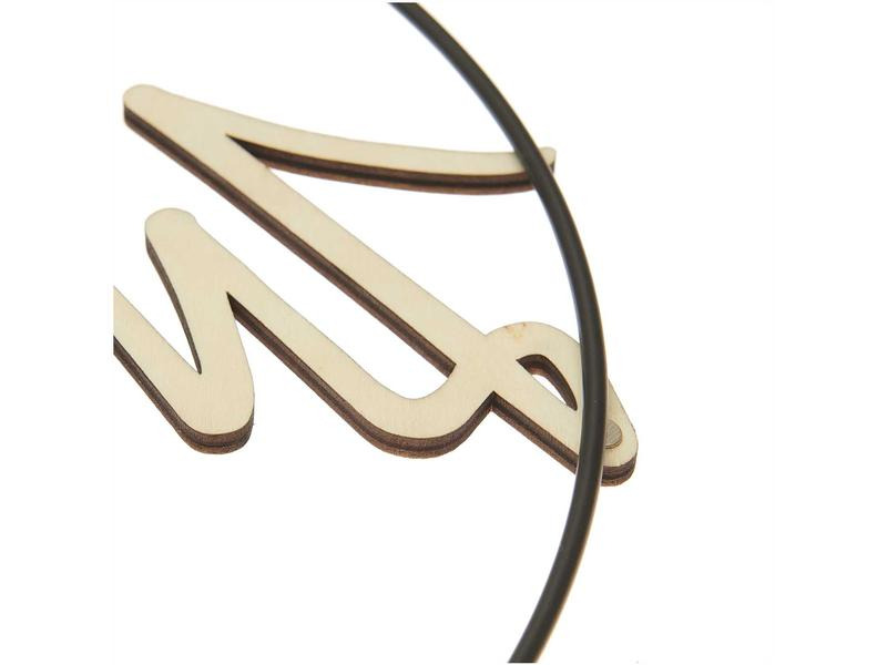 Rico Design Holzartikel Zuhause 27 x 9 cm, magnetisch