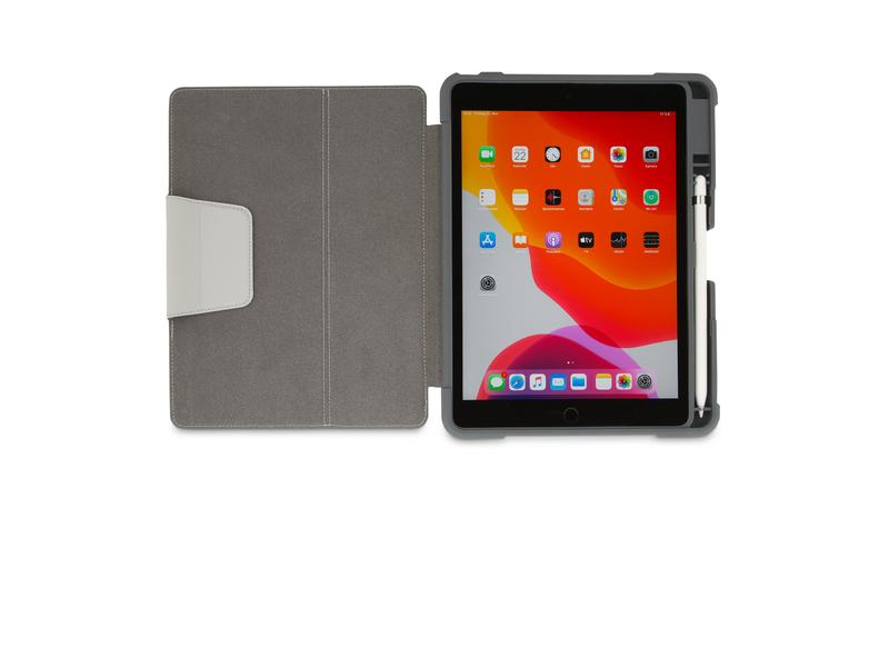 LMP Tablet Book Cover ArmorCase iPad 10.2 (7.+8. Gen.) Grau