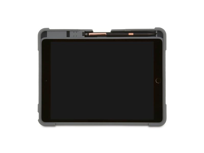 LMP Tablet Book Cover ArmorCase iPad 10.2 (7.+8. Gen.) Grau