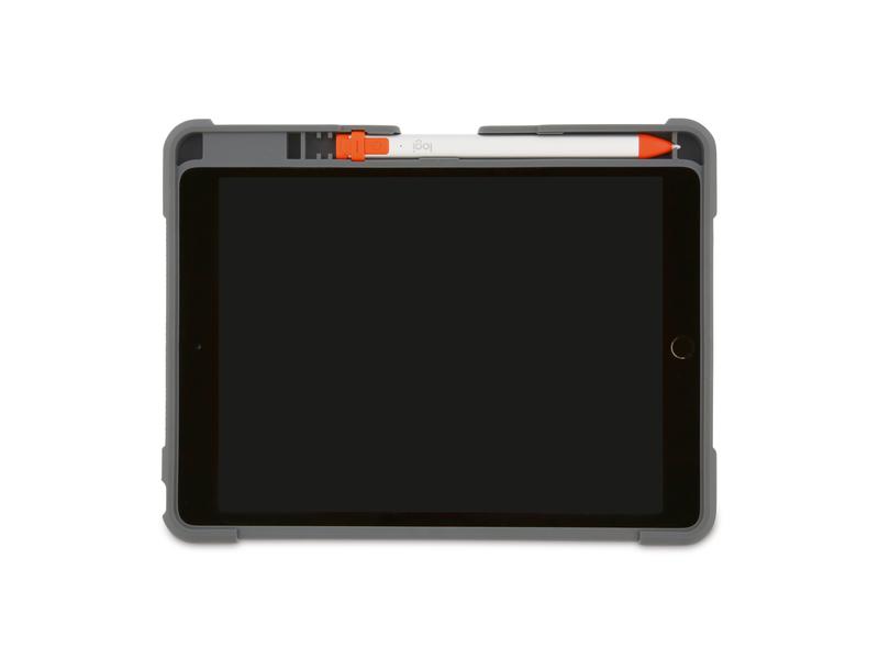 LMP Tablet Book Cover ArmorCase iPad 10.2 (7.+8. Gen.) Grau