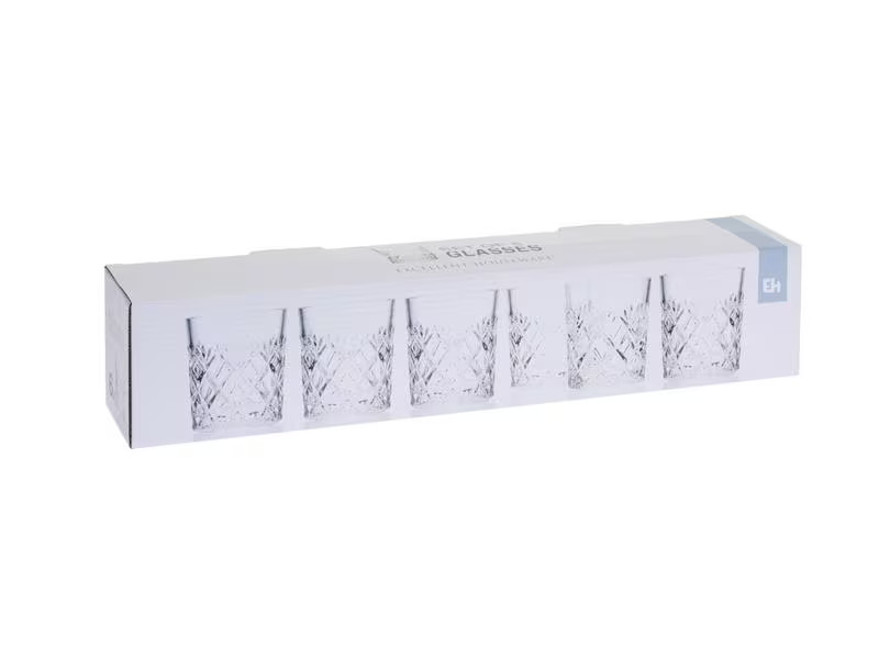 FURBER Trinkglas 230 ml, 6 Stück