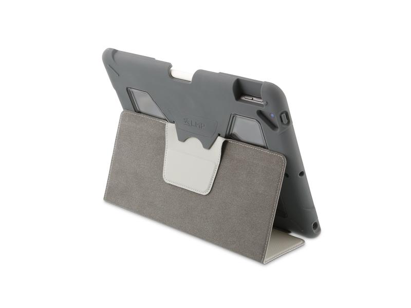 LMP Tablet Book Cover ArmorCase iPad 10.2 (7.+8. Gen.) Grau