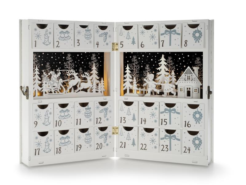 STT LED Adventskalender XMAS 30 cm