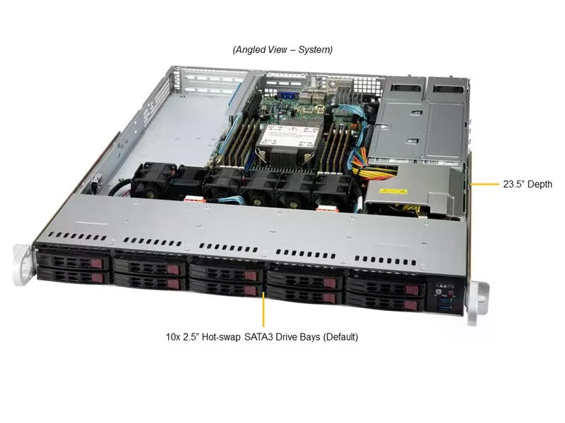 Supermicro Barebone UP SuperServer SYS-110P-WR