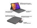 Logitech Tablet Tastatur Cover Folio Touch iPad Air (4. Gen)