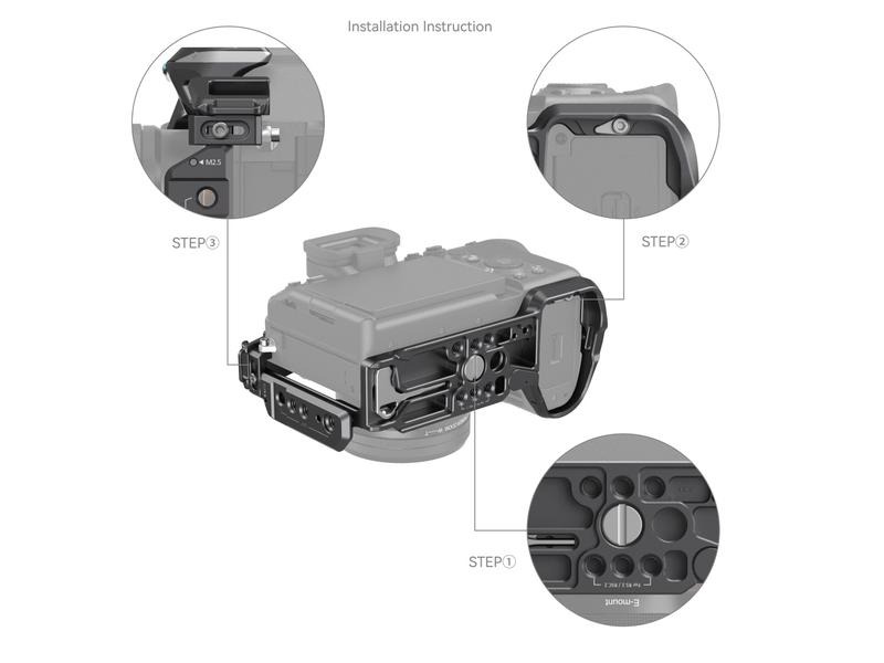 Smallrig Cage Rhinoceros Kit for Sony Alpha 7R V /  7 IV /  7S III