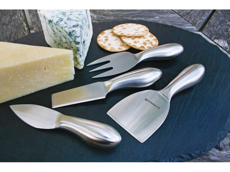 Swissmar Käsemesser Silber, 4-teilig
