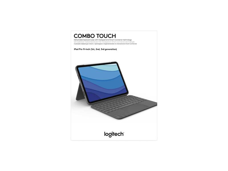 Logitech Tablet Tastatur Cover Combo Touch iPad Pro 11 1.-3. Gen
