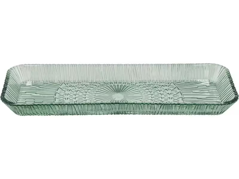 Bitz Servierplatte Kusintha 35 cm x 14 cm, 6 Stück, Grün