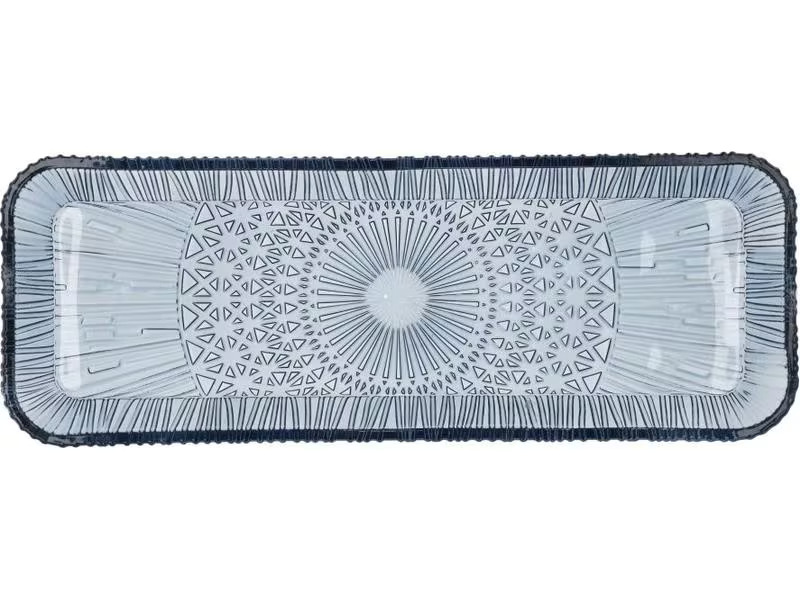 Bitz Servierplatte Kusintha 35 cm x 14 cm, 6 Stück, Blau
