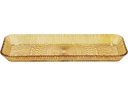 Bitz Servierplatte Kusintha 35 cm x 14 cm, 6 Stück, Bernstein
