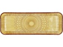 Bitz Servierplatte Kusintha 35 cm x 14 cm, 6 Stück, Bernstein