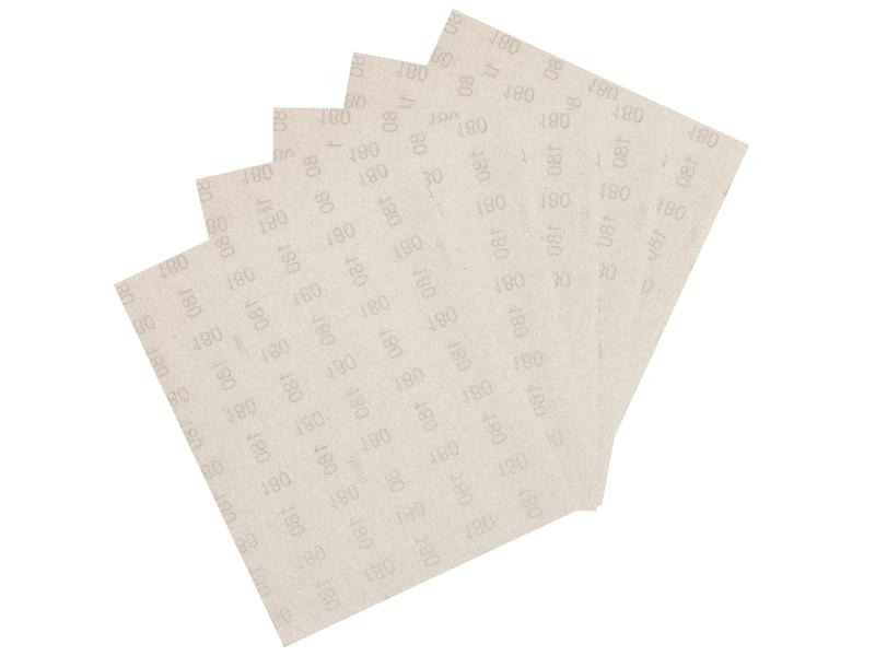 Krafter Schleifpapier Finish P180, 5 Stück