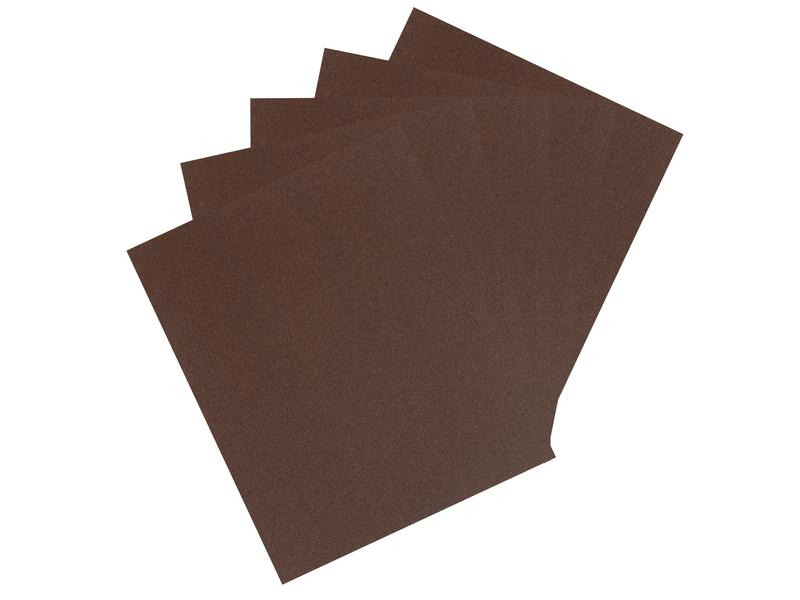 Krafter Schleifpapier Korund P150, 5 Stück