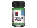 Marabu Glas- und Porzellanfarbe 158 Apfel, 15 ml