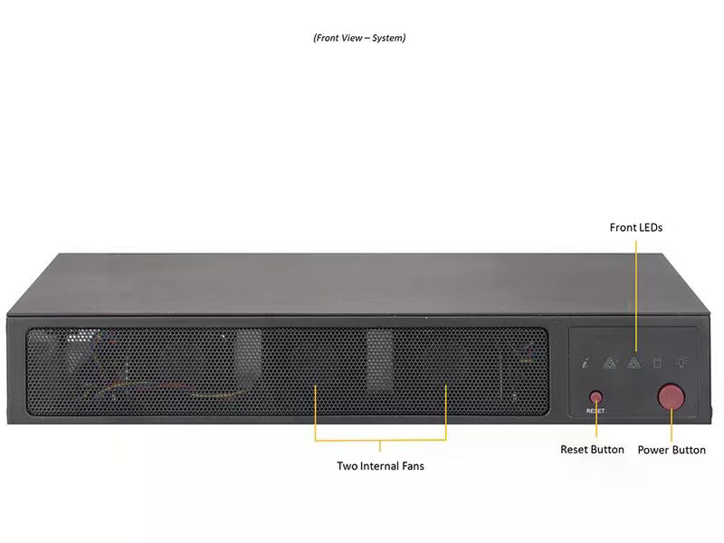 Supermicro Barebone IoT SuperServer SYS-E300-12D-4CN6P