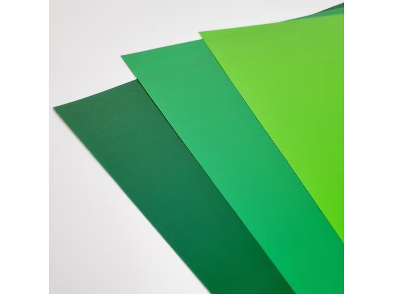 Chemica Aufbügelfolie Flex 30 x 50 cm, 3er Set, Grün