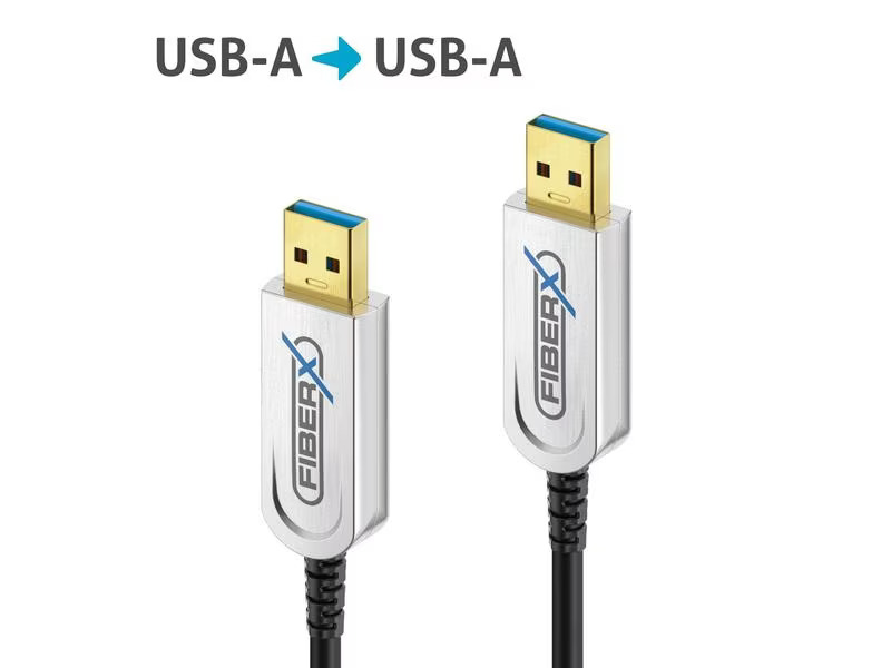 FiberX USB 3.1-Kabel FX-I640 AOC USB A - USB A 15 m