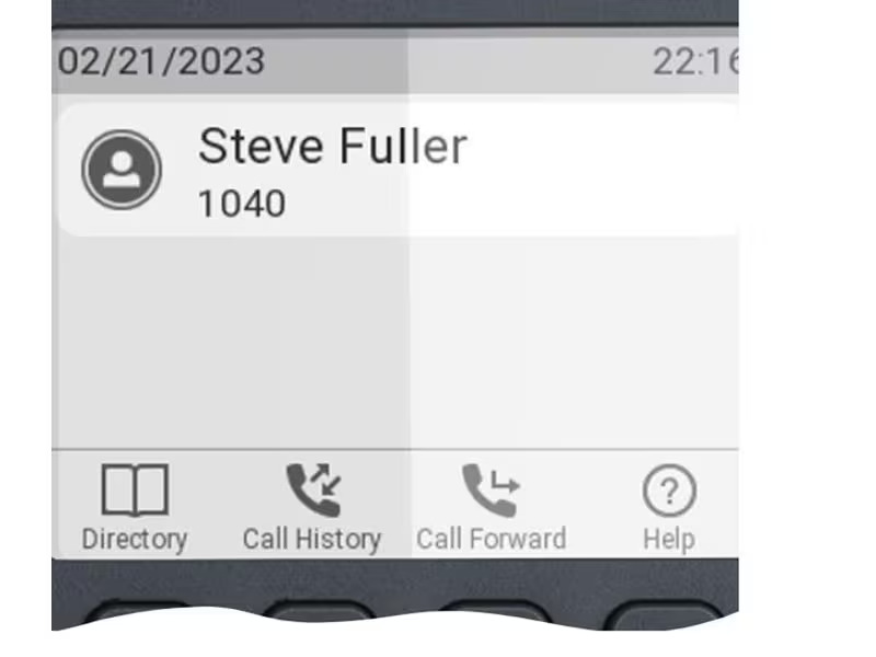 snom Tischtelefon D150 Schwarz