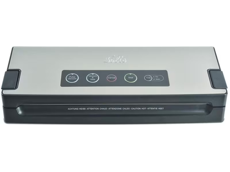 Solis Vakuumiergerät Smart Typ 574 Silber/Schwarz