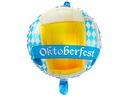Folat Folienballon Masskrug 43 cm, Mehrfarbig