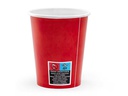 Partydeco Einwegbecher Piraten 220 ml, 6 Stück, Rot