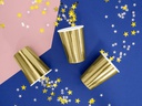 Partydeco Einwegbecher 220 ml, 6 Stück, Gold