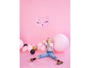 Partydeco Pinata Katze, 35 x 27 x 9 cm, Rosa, 1 Stück